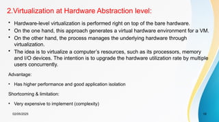 VIRTUALIZATION-IMPLEMENTATION.pptx-TYPES | PPTX