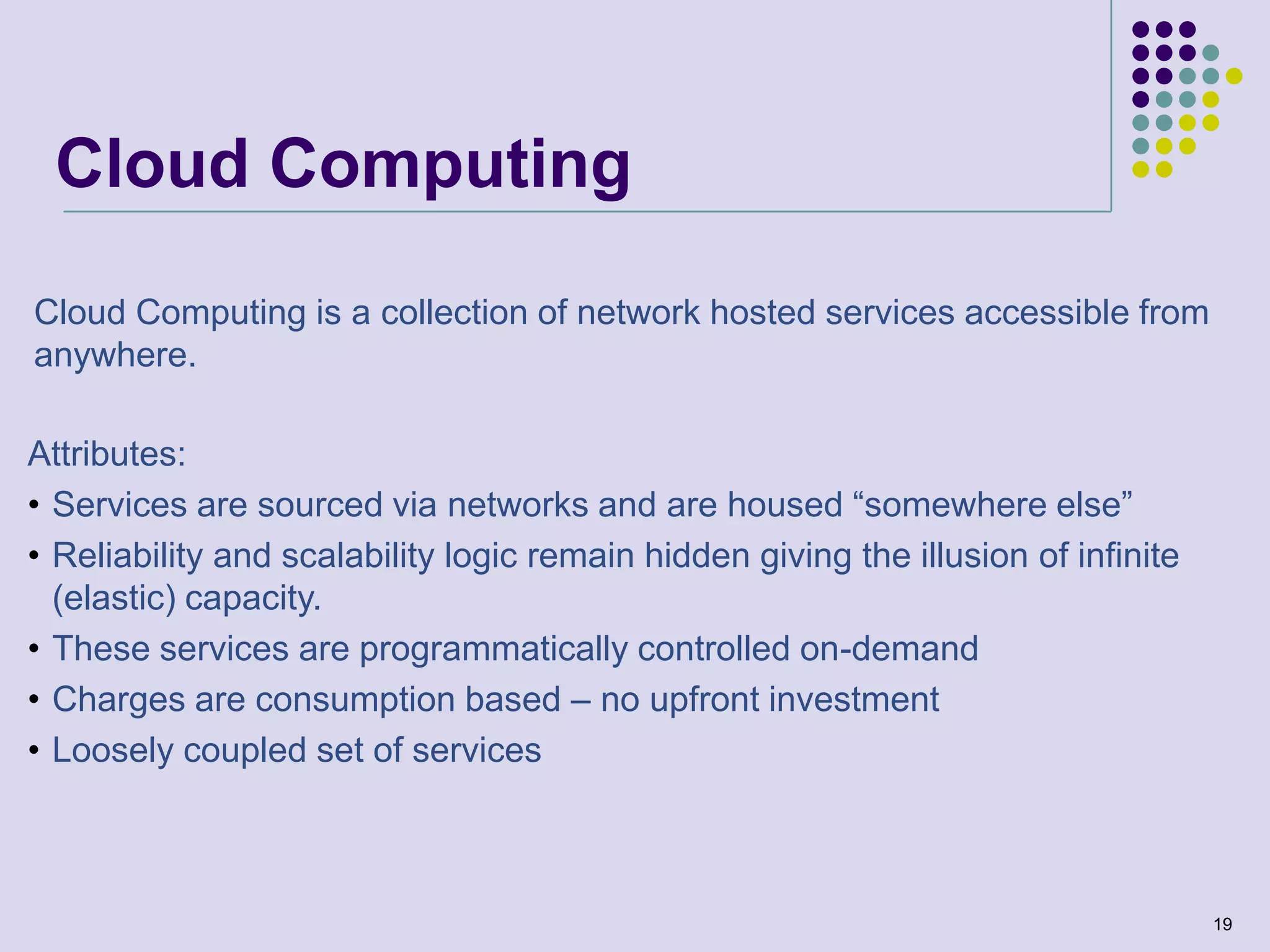 Better security and problem isolation