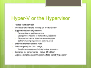 Virtualization for Windows - Seminar.pptx | Operating Systems ...