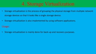 Virtualization in cloud computing | PPTX