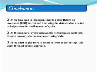 Virtualization In Software Testing | PPT