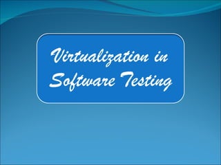 Virtualization in Computer world 