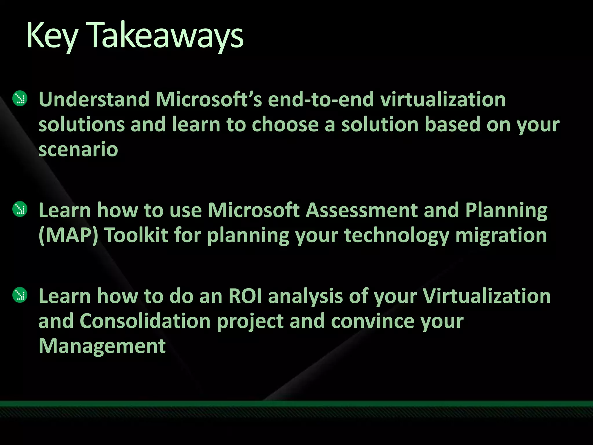 Virtualization Map Tech Ed2009