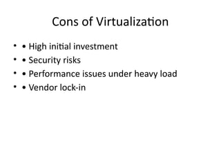 Virtualization Risks Virtualization Potential presentation template | PPTX