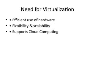 Virtualization Potential presentation template | PPTX