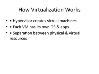 Virtualization Potential presentation template | PPTX