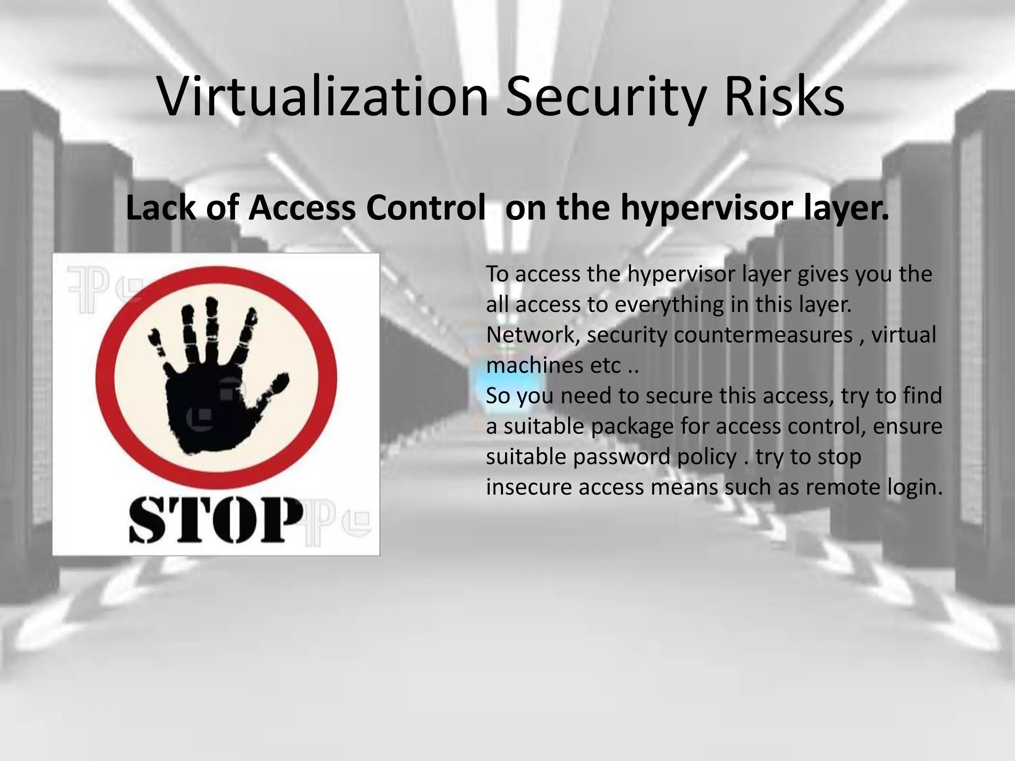 Virtualization security | PPTX