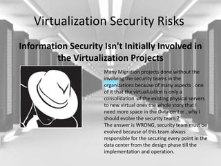 Virtualization security | PPTX