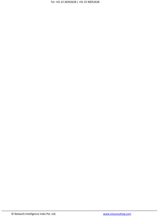 Tel: +91 22 28392628 | +91 22 40052628




© Network Intelligence India Pvt. Ltd.                                    www.niiconsulting.com
 