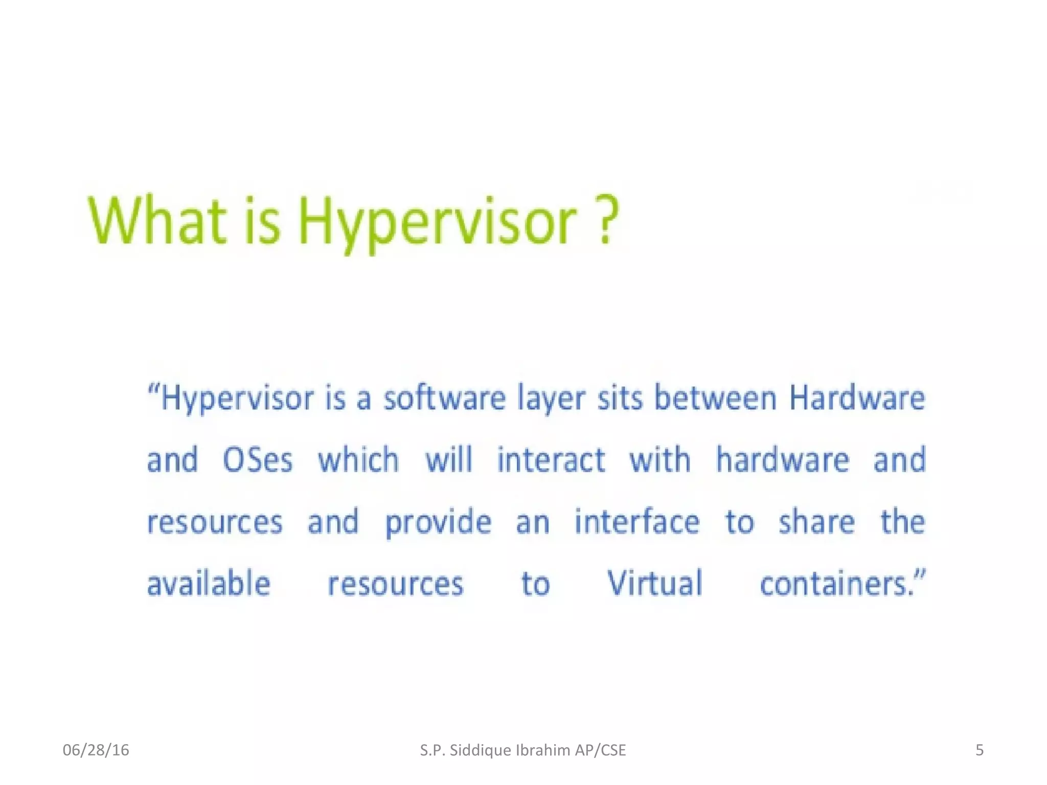 06/28/16 5S.P. Siddique Ibrahim AP/CSE
 