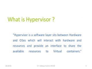 06/28/16 5S.P. Siddique Ibrahim AP/CSE
 