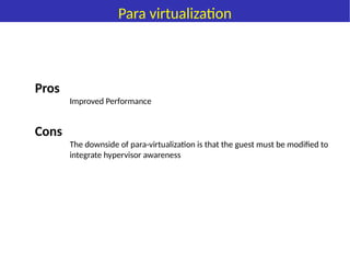Virtualization Technique.pptx in operating systems | PPTX