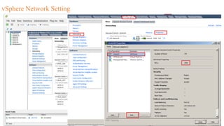 vSphere Network Setting
VM-Tipping 15
 