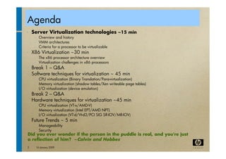 virtualization tutorial at ACM bangalore Compute 2009