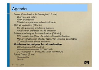 virtualization tutorial at ACM bangalore Compute 2009