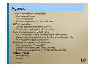virtualization tutorial at ACM bangalore Compute 2009
