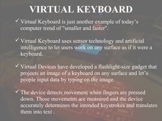 Virtual Key Board | PPT