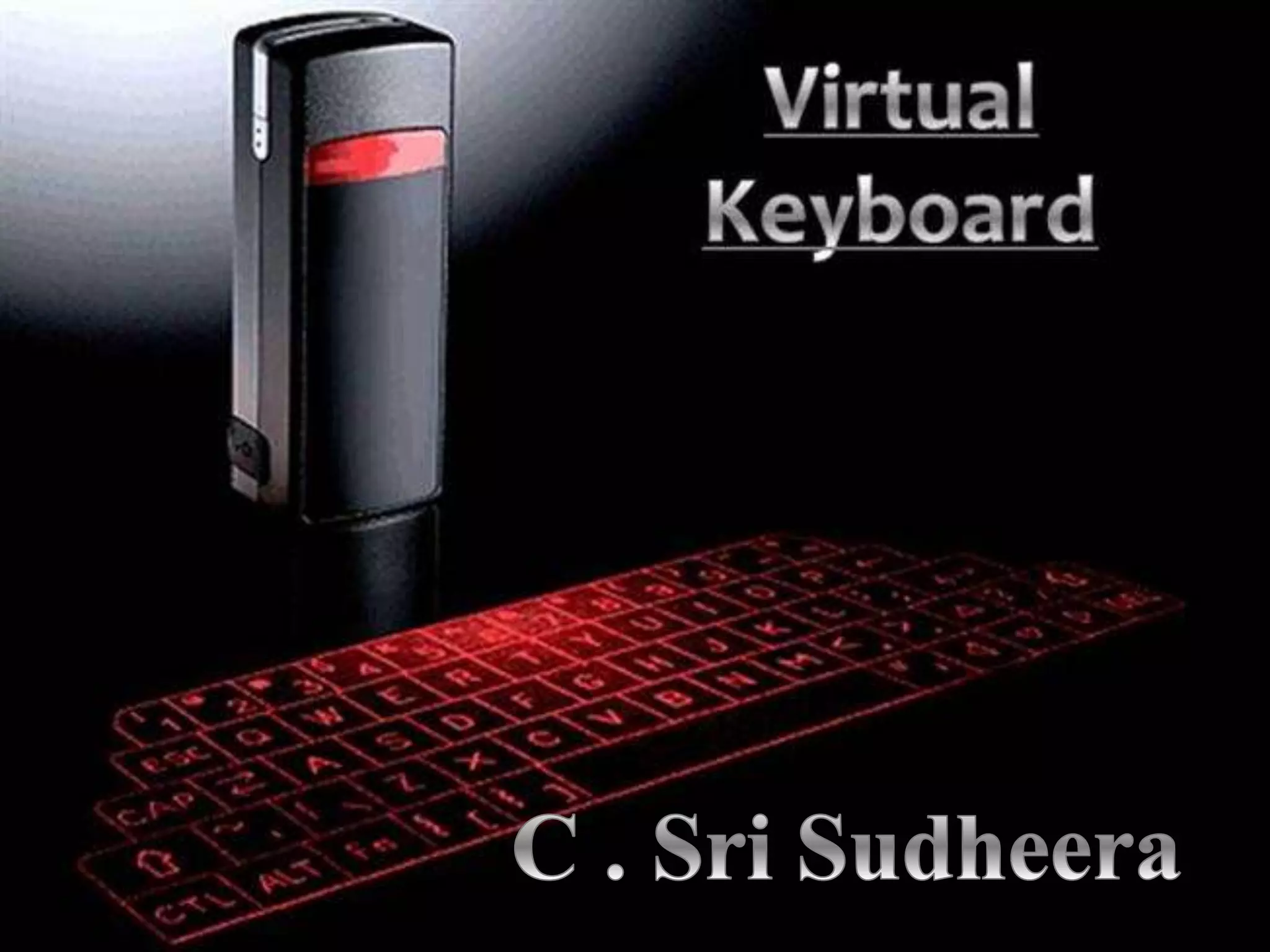 Virtual keyboard PPT