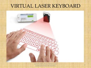 Virtual laser keyboard | PPTX
