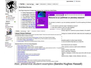 Also, preservice student examples  (Sandra Hughes Hassell) 