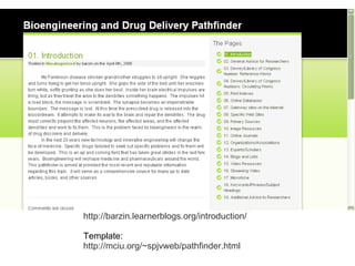 http://barzin.learnerblogs.org/introduction/ Template:  http://mciu.org/~spjvweb/pathfinder.html 