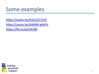 360° videos and stills
These are mine – many others available on
YouTube, which allows you to filter for 360°
content:
https://youtu.be/D2Ja121TjVE
https://youtu.be/pW6W-gdeFic
https://flic.kr/p/LVKz8b
46
 