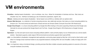Virtual machines and containers | PPTX