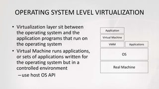 Virtual machines and their architecture | PPTX