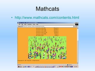 Mathcats http://www.mathcats.com/contents.html 
