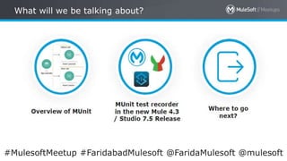All contents © MuleSoft Inc.
What will we be talking about?
9#MulesoftMeetup #FaridabadMulesoft @FaridaMulesoft @mulesoft
 