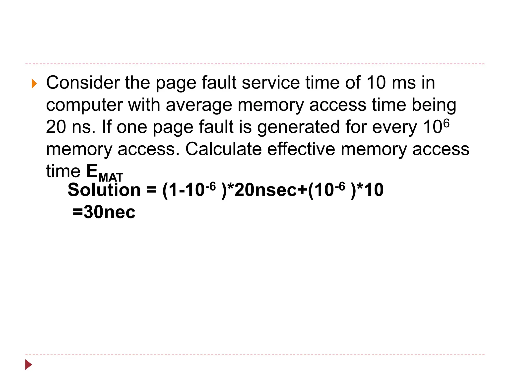 Virtual memory management in Operating System | PPTX