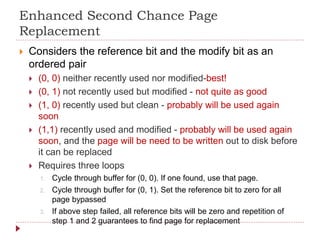 Virtual memory management in Operating System | PPTX