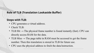 virtual memory is used in the computer Architecture and organisations ...