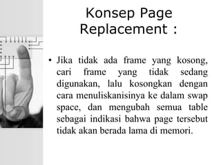 Virtual Memory dan sistem file ppt. pptx | PPTX
