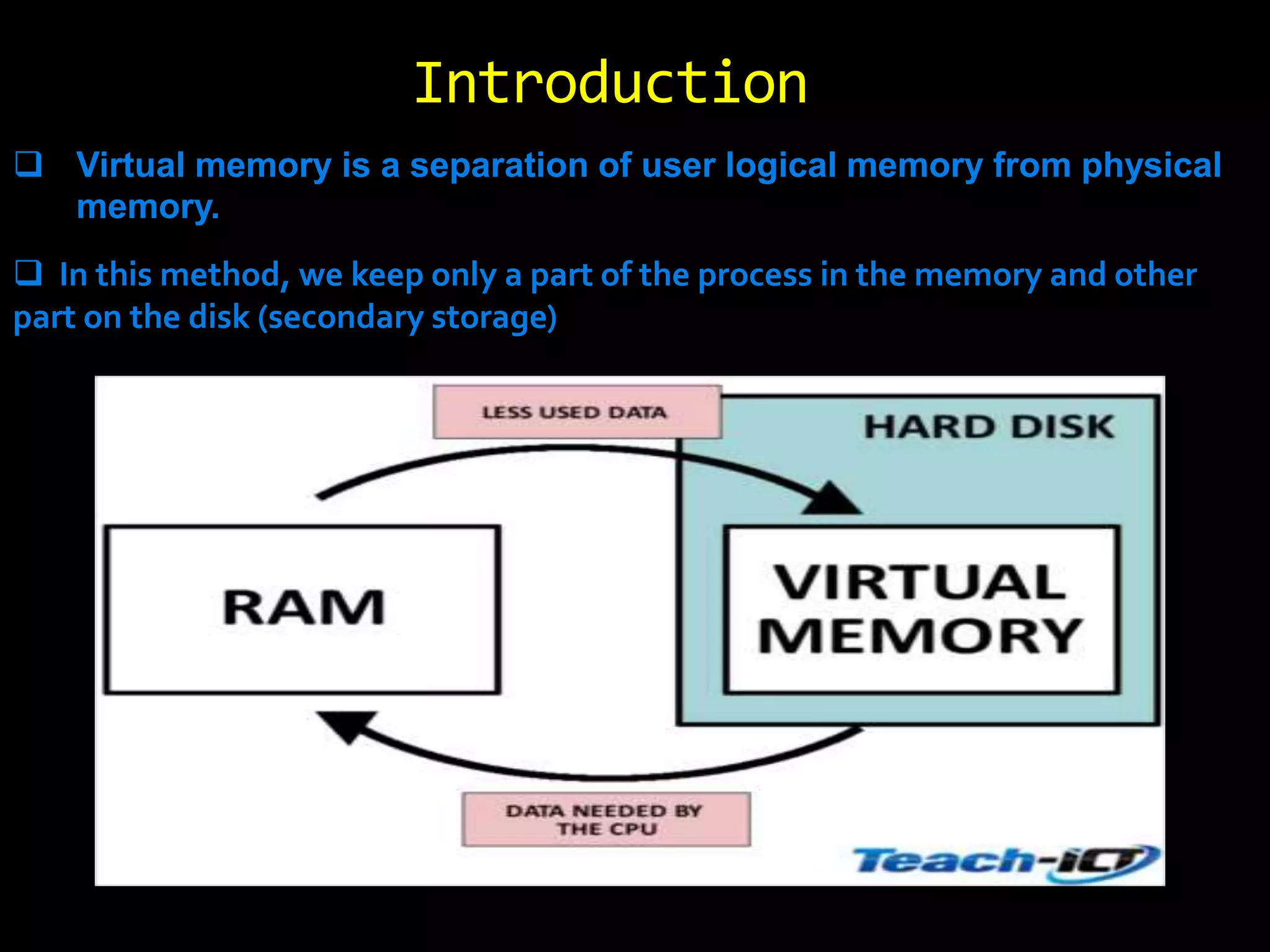 Virtual memory ppt | PPT