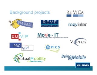 Background projects
 