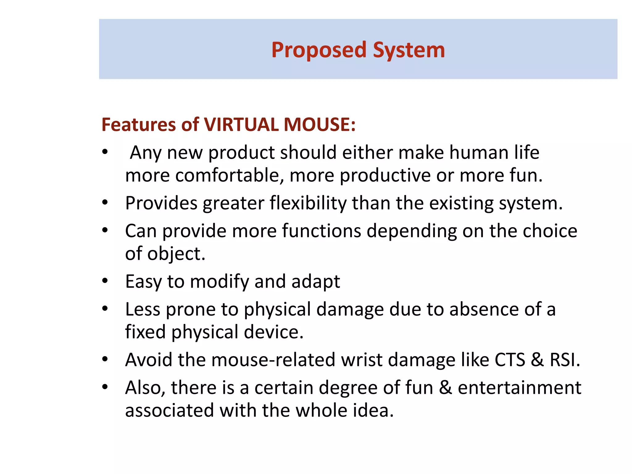Virtual mouse | PPTX