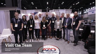 Visit the Team
Virtual Pittcon/New Orleans
March 2021