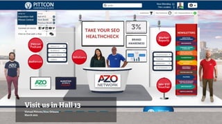Visit us in Hall 13
Virtual Pittcon/New Orleans
March 2021