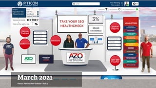 March 2021
Virtual Pittcon/New Orleans - Hall 13