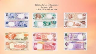 Timeline Photos of Philippine Currency Coins and Banknotes | PPTX