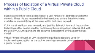 Virtual Private Cloud | PDF