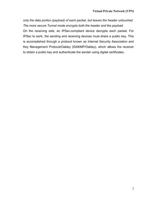 Virtual private network | DOC