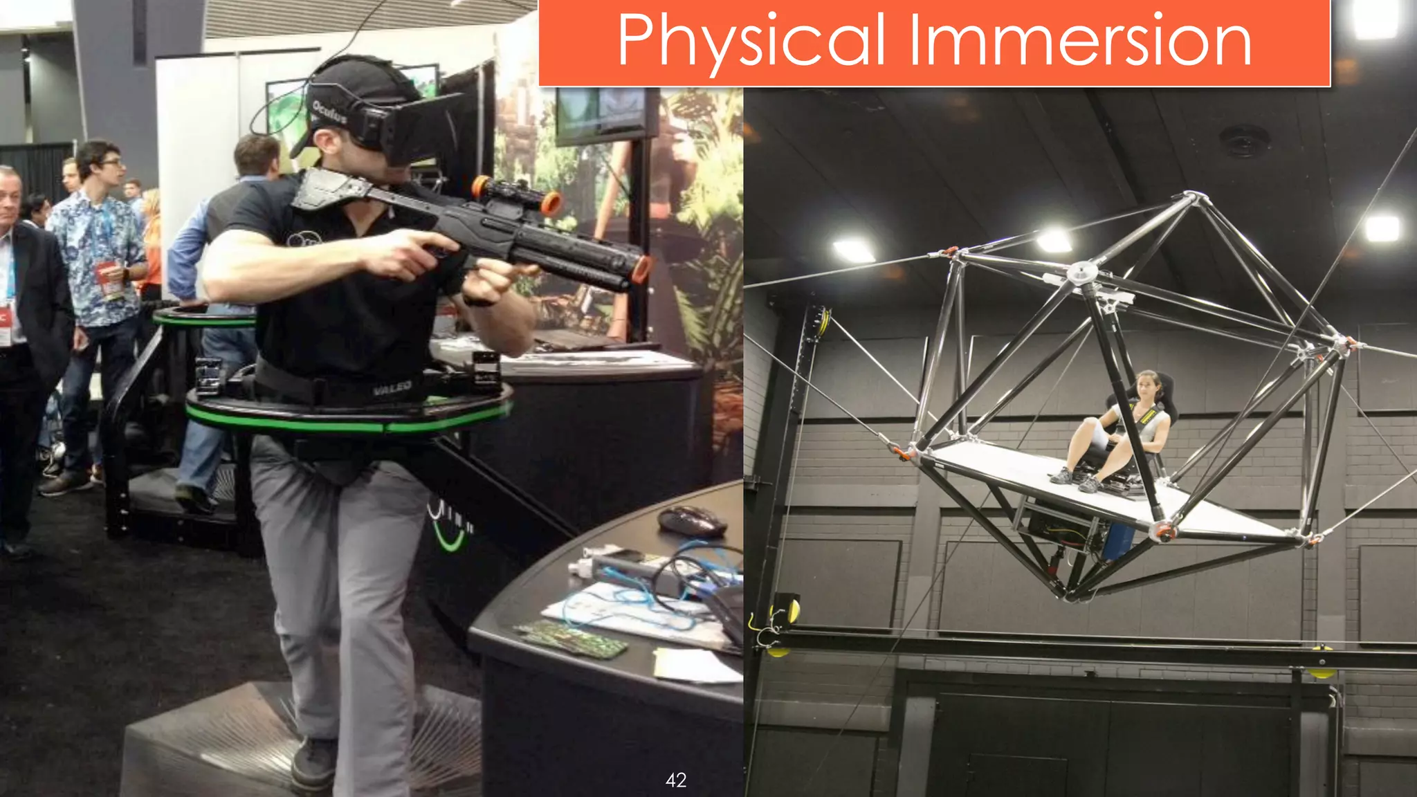 42
Physical Immersion
 