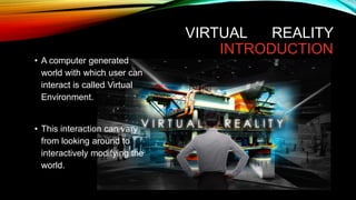 Virtual reality ppt | PPTX