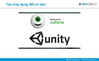 fb.com/devday.orgwww.devday.org
Tạo ứng dụng AR cơ bản
 