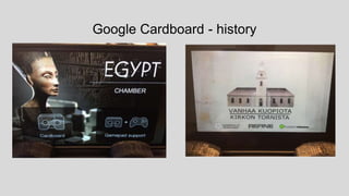 Google Cardboard - history
 
