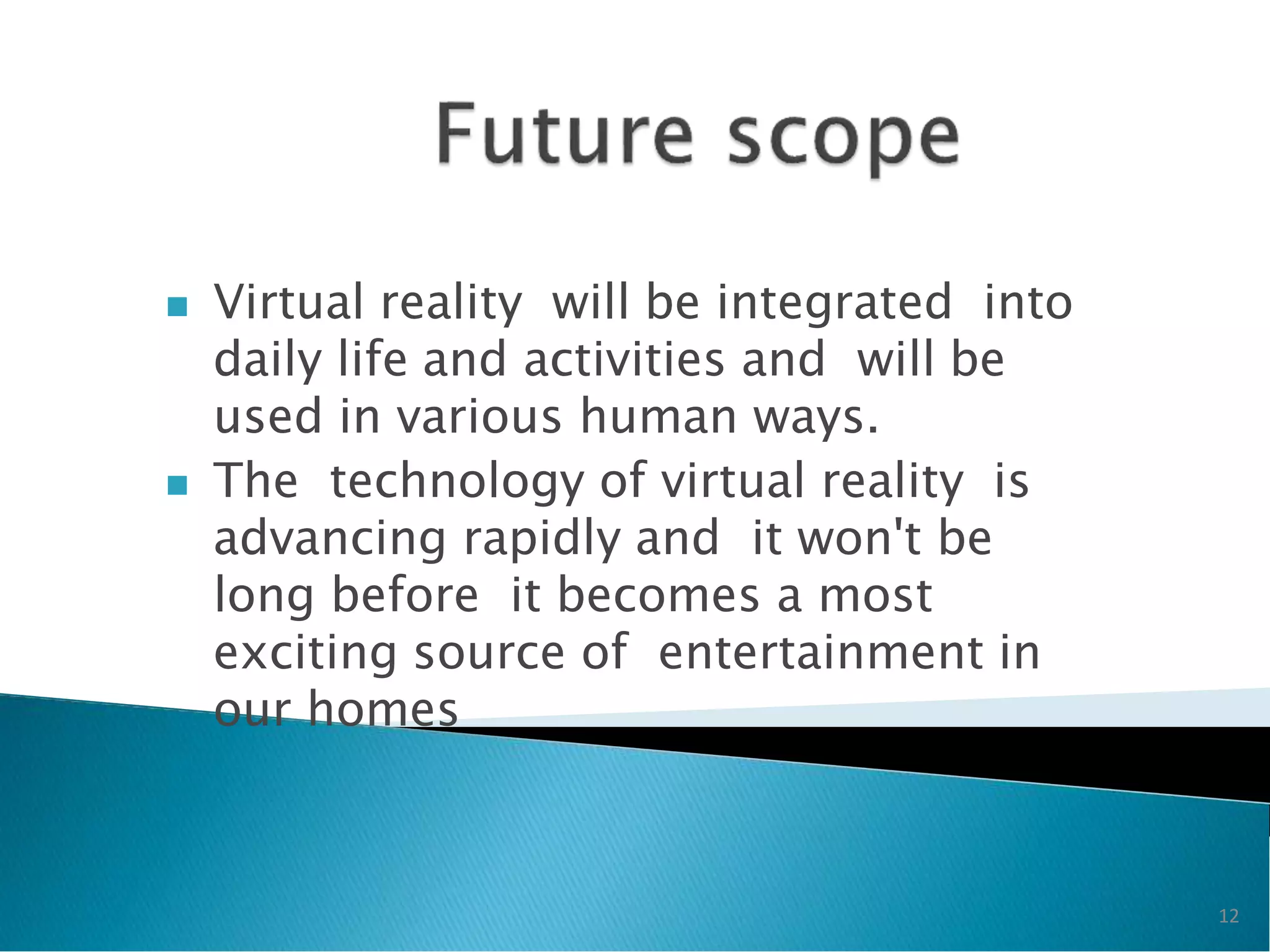 Virtual Reality Presentation.pdf Virtual reality ppt | PDF