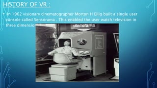 Virtual reality (vr) | PPTX