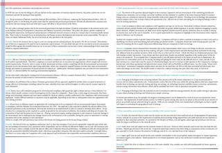 new CSG exploration, assessment and production activities.
In NSW last year we saw the lifting of a 26 year old ban on the exploration of uranium deposits however, this policy reform has not yet
extended to permit the mining of those deposits.
Aziz: The government of Pakistan issued the National Mineral Policy, 2013 in February, replacing the National Mineral Policy, 1995. Al-
though the policy is not binding, the policy states that the national and provincial governments will take all administrative measures and
amend the relevant mining, fiscal and other laws to give full effect to the provisions of the Policy.
The new policy envisages greater role for the provincial government through devolution of federal corporations in the mineral sector such
as the Pakistan Mineral Development Corporation and Pakistan Gemstone Corporation. The policy also places a greater emphasis on
ensuring that exploration, development and production of Pakistan’s mineral resources is done in a manner that is environmentally sustain-
able. There is also an increased focus on infrastructure and human resource development and corporate social responsibility. The rates of
return on which Additional Profits Tax are to be levied are also specified in the new policy.
Elizondo: Not for the moment, but we expect a new tax coming into the mining industry, for around a 3%-4% on revenues. Nevertheless
part of this tax is supposed to be used for local community improvements. It is also likely that part of our investment on local communities
would be offset against this possible future tax (as we are part of these communities and we have a better understanding of their needs than
federal or regional authorities).
3. Are there any incentives for organisations which meet compliance with environmental legislation?
Aleshko: Effective Ukrainian legislation provides for mandatory compliance with requirements of applicable environmental regulation
by all entities and individuals. Therefore, compliance is a must and there are no incentives for organisations, which comply with environ-
mental requirements. However, when it comes to daily operational activities, entities complying with the abovementioned environmental
demands receive less attention from supervising authorities, which may completely suspend business activities that cause environmental
damage and initiate an annulment of special permits for subsoil use. Additionally, Ukrainian legislation also provides for strict administra-
tive and / or criminal liability for violating environmental legislation.
On the other hand, reducing the existing level of environmental influence will have a positive financial effect. Namely, such reduction will
decrease the amount of taxes levied for environmental contamination.
Nevertheless, we still believe that in future Ukrainian government will use approach, applied by another states in respect of pioneers of
energy-efficiency technologies, including reduced tax rates, subsidies from state and local budgets, as well as special customs regime for
such enterprises.
Landa: Mexico has a self-evaluation program for environmental compliance that grants the right to obtain and use a Clean Industry Cer-
tificate, which usually contains a series of prerogatives for the respective companies. There is also a wide range of instruments that foster
energy and technology adoption and innovation available for Mexican industry, usually conditioned to the compliance with environmental
legislation. Finally, different subsidies or incentives may be applicable, depending on the State or municipality where the organisation will
have mining activities.
Aziz: All provinces in Pakistan require an application for a mining lease to be accompanied with an Environmental Impact Assessment
in compliance with the Pakistan Environmental Protection Act, 1997. The applicant is also required to identify the adverse effects of the
proposed operations on the environment, and state the measures to be implemented in order to control or eliminate those effects. An ap-
plication for a mining lease is also required to contain proposals for the prevention of pollution, the treatment and disposal of wastes, the
reclamation of land and the protection of water, etc. Mining concessions require mining companies to take measures to prevent damage to
the environment, and to make good any damage caused to the environment, so far as possible, during the course of exploration or mining
operations and on the cessation of such operations.
Failure to comply with such provisions may result in the license not being granted or the license being revoked.
Elizondo: Not directly from our regulatory authorities, but it is clear that nowadays if you are not responsible, respectful and careful with
the surrounding environment, your operations will be jeopardised, and you will also be affected by higher cost on your risk insurance poli-
cies just to give a direct example on how this directly affects the Companies financial performance. In addition to this, the investment and
financial communities identified themselves better with those responsible Companies that take these matters seriously. I strongly believe
that there is no room today for Companies with a weak approach and involvement into responsible environmental compliance practices.
4. With rising operational costs, how can an organisation ensure that they keep their overheads to a minimum?
Landa: The answer to the question depends largely on the economic, regulatory and tax environment of the underlying jurisdiction.
Infrastructure constrains, cost of energy, cost of the workforce are also elements to consider in the entire financial model of a project.
Energy costs can certainly be reduced by using renewable onsite power plants (PV plants). Investing in new technology that maximises
resource output is also a way to keep a limit in the operational costs. Efficient use of water and opting for recycling technology is also a
must for mining operations.
Taylor: Costs in relation to labour and compliance with regulatory red tape are on the rise. Particularly in labour intensive industries,
companies should consider flexible work arrangements and lobby for greater skilled migration in specific industries struggling to satisfy
labour demand. Whilst Governments are likely aware of the regulatory burdens faced by specific industries, they are acutely so during
an election year, such as the case in Australia - so it is a good opportunity for companies to highlight to the Government where improve-
ments in efficiency can be achieved.
Another key company mantra is greater financial discipline. Companies will look to utilise a number of strategies to reduce costs such as
identifying cost drivers and streamlining and automating operational models. Companies should also work towards greater asset effi-
ciency by trimming the fat in supply chains and collaborating with peer companies to find cost savings.
Elizondo: Companies need to demand from themselves day to day improvements, better ways to do things on all areas, enrol their em-
ployees at all levels in the day to day decision making, and, give certain empowerment and with this keep them motivated for the long
run, different from an economic incentive which works only on a short period of time. I think that these are fundamental practices that
will translate in better operations. I have always said that a good mine should run profitable regardless of the market prices of the ele-
ments to be produced. To accomplish this a Company needs to run efficiently and stick to the basics on each area or department, the
good times on commodities prices are for saving, investing and getting the mine ready for the difficult times to come, and also to pay
back investors in a conservative way (by means of a dividend perhaps), but not to increase or add expenses to the Company by creating a
bureaucratic and robust operational and administrative teams, which will rest flexibility on difficult times. In a few words, “always stick
to the basics”. Sometimes Companies surprise them self when for the need they cut 30% or 40% their personnel and afterwards, they
realise that things run the same. We should wonder at what time, without noticing, they grew their area (cost), to such level.
5. What potential do emerging technologies have in producing alternative methods to traditional mining?
Landa: Emerging technologies in the extracting industry have proven to be of the utmost importance to (i) tap unconventional re-
sources; and (ii) reduce operational costs. Commentators reckon that two of the areas within the mining industry that have reaped more
benefits from technology are open pit mining and deep-sea mining. As technology becomes available resource extraction, optimisation
and processing will become more efficient, which will be translated into lower costs in operations and greater returns.
Taylor: Emerging technologies have the potential not just to transform traditional mining methods, but also enable mining to take place
in areas where existing technology and infrastructure simply cannot go.
In remote and outback areas, for example, the progress of mining projects can be hampered by a lack of secure and inexpensive source
of power. The deployment of small nuclear reactors (or SNRs) to power mining sites may be an option as they provide secure sources of
power, are portable and are relatively cheap to operate. SNRs are one example of how new, standardised technologies can have a signifi-
cant impact on extending the geographical reach of mining.
6. What commodities are proving to be the most valuable in the current climate?
Aneja: In India, the minerals that are easily near the surface are the ones that have been explored and are being exploited for generating
income, whereas on account of the requirement of sophisticated technology being required base and noble minerals are not explored or
exploited to their maximum potential. As reported by the Ministry of Mines, coal and lignite, natural gas and petroleum and iron ore
make the largest contributions to the minerals sector.
Landa: Gold, silver, iron and copper are the constant winners in this area. However, other minerals, such as zinc have also kept the mar-
ket busy. Natural gas and oil are also at the top. Long term natural gas contracts have been rising as consequence of the current price of
gas, especially in North America (the presence of shale gas and oil is a very relevant factor in this instance).
Aziz: Copper, gold, iron ore and nickel are the most valuable commodities in the current global market and appear to remain important
investment targets in the industry. Metals produced in very limited quantities, such as rare earths have recently attracted significant
interest as well.
Elizondo: I think that silver is without a doubt one of the most valuable. Also, another one with solid fundamentals for future apprecia-
tion is zinc.
 